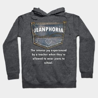 Teacher Funny Definition JEANPHORIA Vintage Jean Lover Gifts Hoodie